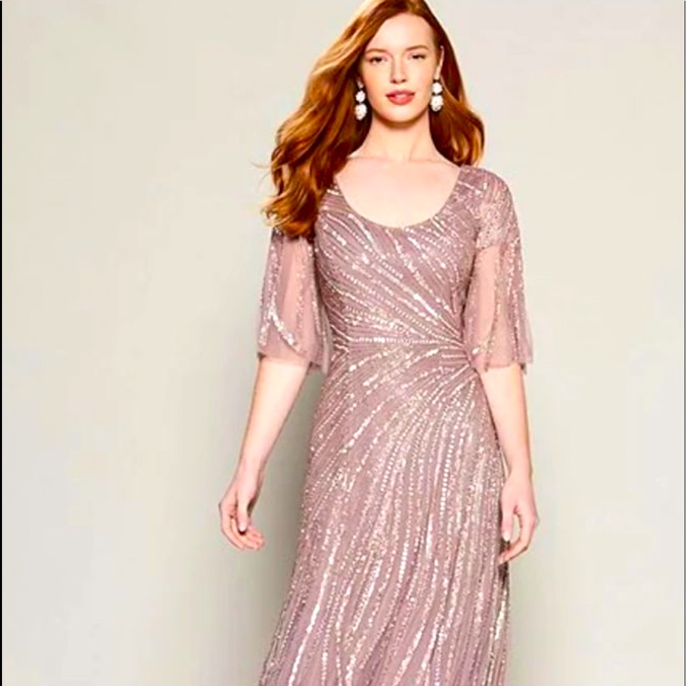 Aidan Mattox Beaded evening dress Size 8